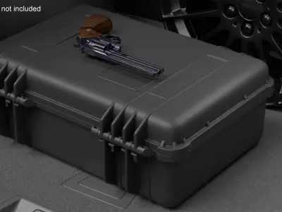  Gun Storage Case with Pistol Foam Insert 
