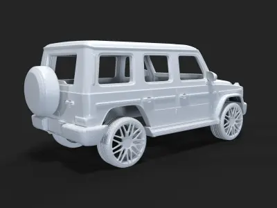 Mercedes Benz G-Class G63 3D print model by amanultimate96