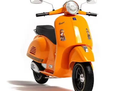Vespa 6 3D model