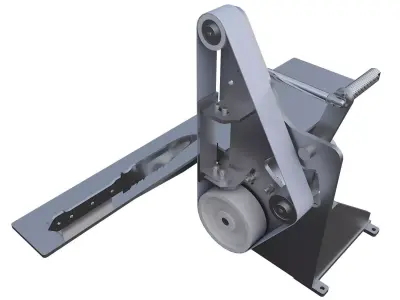 Small belt grinder 3D model purchase