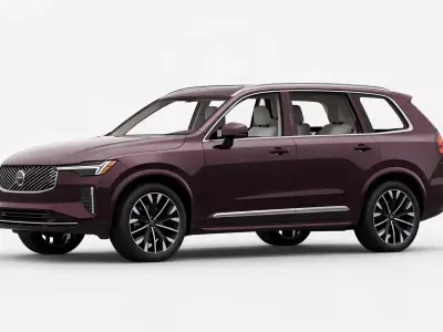 Volvo XC90 2026 Premium Full-Size SUV with Modern Design 3D model