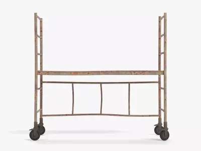 -Old Scaffolding V3- 3D model