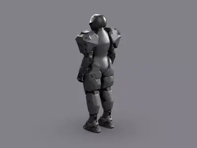 Night City Character Resident 3D model buy