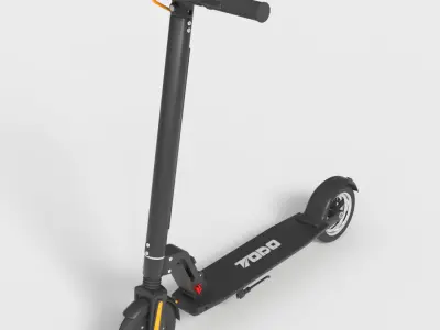 FOLDABLE ELECTRIC SCOOTER Low-poly 3D model