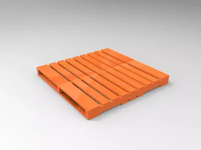 Pallet 3D print model