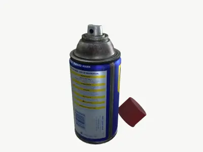 WD40 Spray 3D model