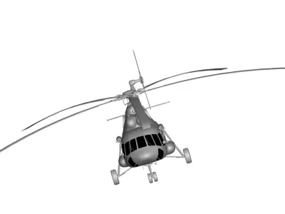 Mil Mi-17 3D model get