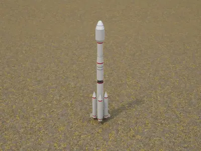 Rocket Free 3D model