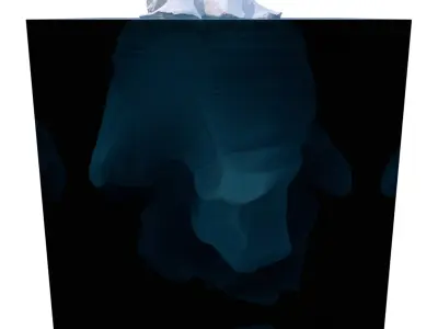 Iceberg 3D model purchase