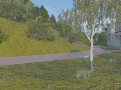 Hillside Settlement 3D model