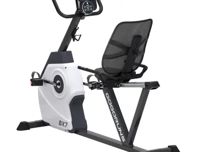 GOGORUN5 Spin bike BX7 3D model