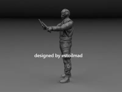 AIRCRAFT CARRIER DECK CREW v5 3D print model
