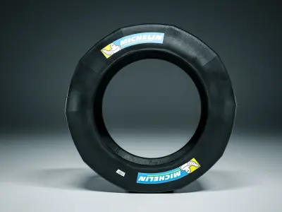Michelin Racing Slick Tires 3D model