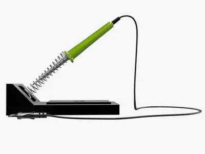 Soldering Iron 3D model