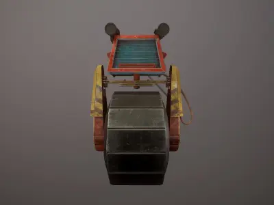 Arthur the Robot Low-poly 3D model