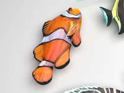 Fishes Set 3D model purchase