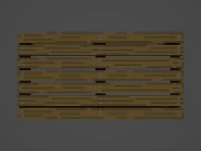 Pallet wooden 3D model buy