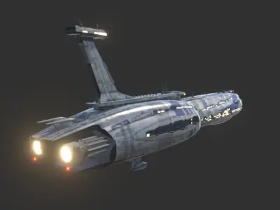 Star Wars Provedenie Low-poly 3D model