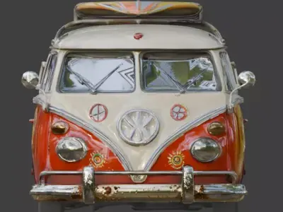 Battle-Scarred Medieval Longsword 3D Model Low-poly 3D model