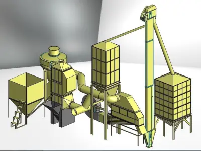Gaba Rice System Free 3D model