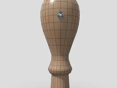 Rubber Stamp 3 Free low-poly 3D model