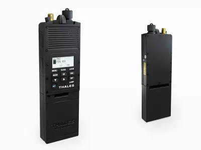 Thales AN PRC 148C IMBITR Radio Low-poly 3D model