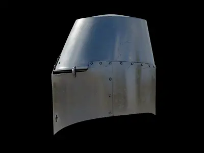 Medieval helmet 3D model get