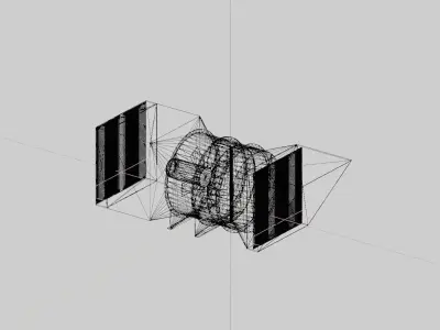 Air Ventilation box system 3D model