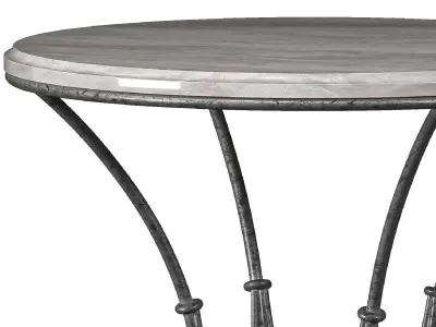 eloquence parisian side table 3D model