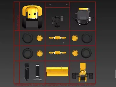  326 P-Tier Compact Wheel Loader - Special Edition 3D print model