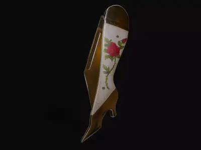 Victorian Secret Low-poly 3D model