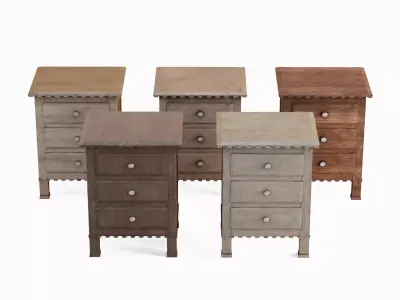 Old Wooden Dresser Pack