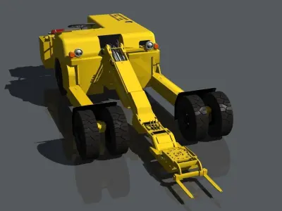 JASDF Bomb Loader 3D model
