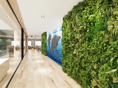 Green Wall 2 3D model