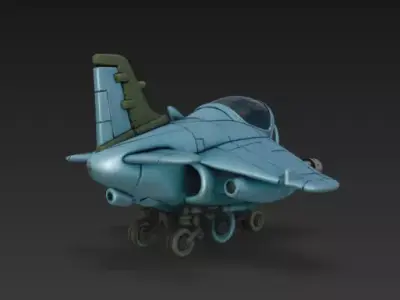 Metal Slug Plane 3D print model