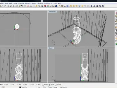 Endmill drill Free 3D model