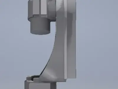 CNC head for 5 AXIS 3D model
