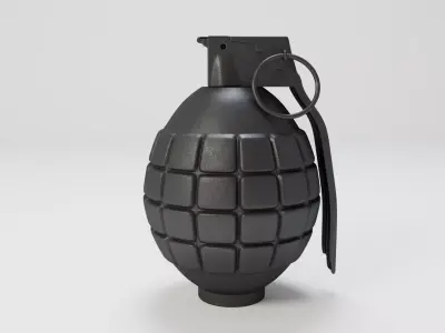 Grenade 3D model 10