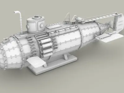 U Boot Fantasy U1 3D model