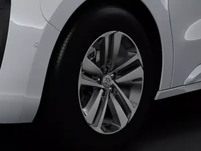 Vauxhall Zafira Life 2019 wheel 3D model