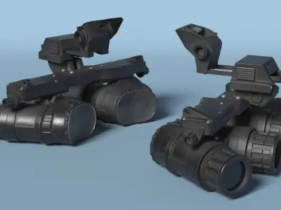  Quad-Tube Night Vision Goggles Black 