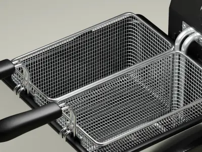 Deep Fryer 3D model