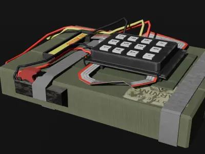 C4-Bomb 3D model