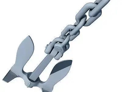 Ship Anchor 3D model