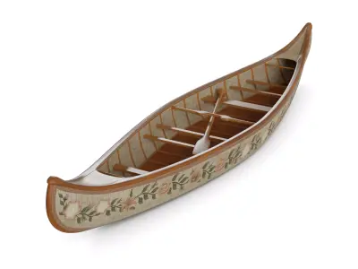 Canoe 3D model