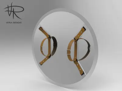 Shield of Captain America 3D model