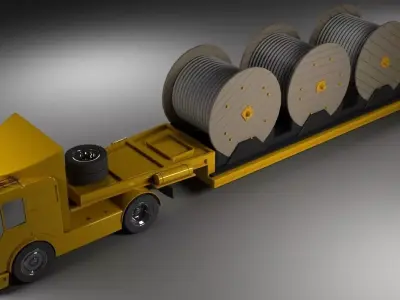 HGV Truck 08 3D model