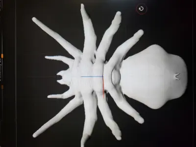 Skull Spider Free 3D print model