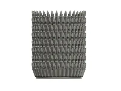 Ammo Belt Flower Pot Free 3D print model