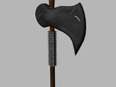 Fantasy Axe Free low-poly 3D model